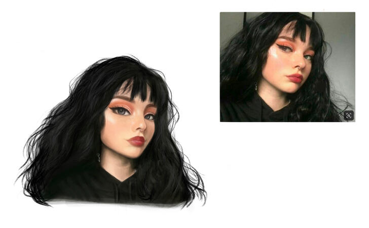 Portrait Study #1 (Unable to Identify Source)
